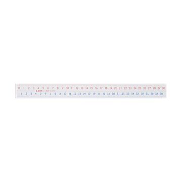（まとめ）ライオン事務器 ピックアップ定規30cm L-10 1本【×10セット】