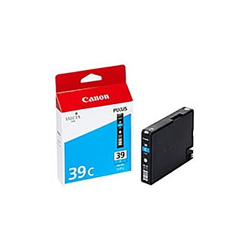 (業務用5セット) 【純正品】 Canon キャノン インクカートリッジ/トナーカートリッジ 【4861B001 PGI-39C シアン】