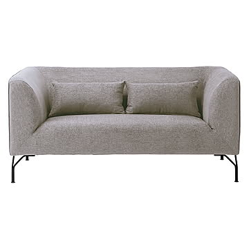 ソファ 脚部組立式 LS-405S-F 幅1550x奥行850x高さ680mm 桜屋工業