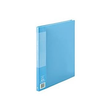 (業務用2セット) ジョインテックス クリアファイル/ポケットファイル 【A4/タテ型 10冊入り】 20ポケット 青 D047J-10BL