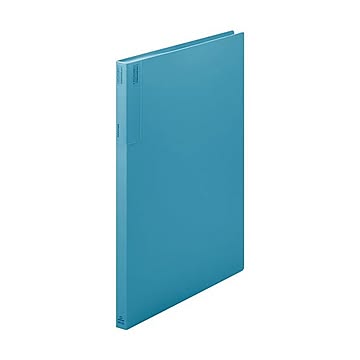 （まとめ） キングジム 抗菌クリアーファイル 20ポケット アオ KK155 【×10セット】