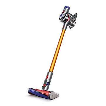ダイソン SV10 FFEXN サイクロン式 コードレス掃除機 V8 Fluffy Extra ニッケル/アイアン/イエロー 管理No. 5025155076842