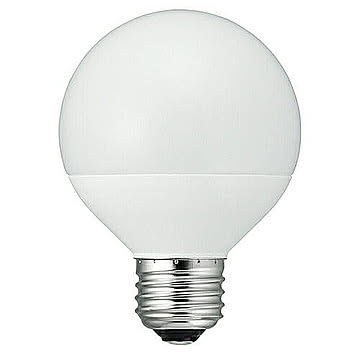 5個セット YAZAWA G70ボール形LED 40W相当 E26 N色 LDG4NG70X5 管理No. 4589453401351