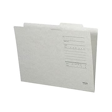まとめコクヨ A4ジャスフォルダーEタイプ灰 A4-IFE-M 1セット10冊 ×10セット