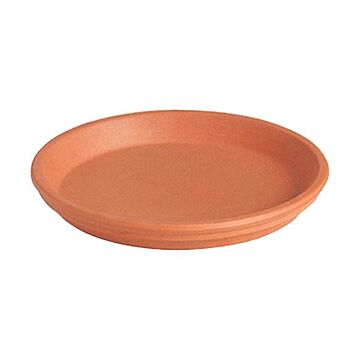 イタリア製テラコッタ鉢 ピアット（素焼き受皿） 9cm（内底面φ6.5cm） 12個入り ／植木鉢