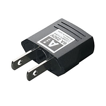 ミヨシ 海外電源プラグ変換アダプタ　Aタイプ MBA-SA 管理No. 4951241137733