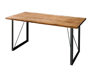 アメリカンオーク無垢材 ヴィンテージデザインダイニングテーブル Pittsburgh W150