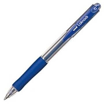 （まとめ）三菱鉛筆 ボールペン VERY楽ノック SN10007.33青×30セット