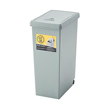東谷 LFS-762GR スライドペール 30L 幅24cm 奥行37cm 高さ53cm ポリプロピレン