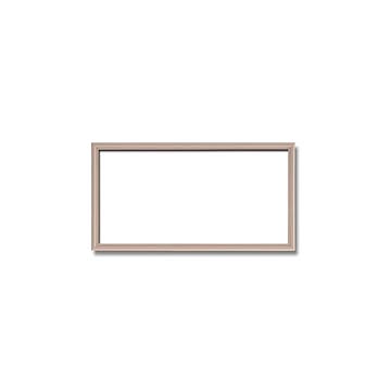 【長方形額】木製額 縦横兼用額 カラー4色展開 ■カラー長方形額（350×200mm） ピンクベージュ