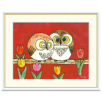 額絵 はなやぎ 日菜子 42x34cm 三幸