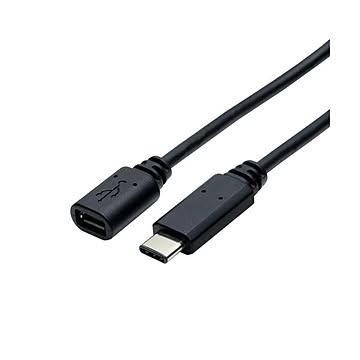 （まとめ）ミヨシ USB2.0変換ブラック C-microBコネクタ 0.15m 黒 USB-CM2／BK×3セット