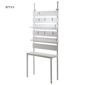 壁面収納ラック 組立式 WALLE ONLS0384 幅800x奥行290x高さ2550mm B.Bファニシング