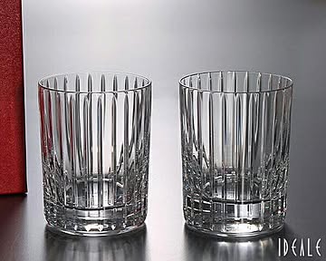 バカラ ハーモニー 1845-261（1343-292） オールドファッション 10.5cm ペア（2個入り）