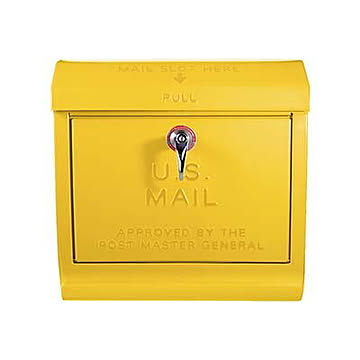 U,S, Mail box 1 ユーエス メールボックス 1 (エンボス文字あり) TK-2075 郵便受け 郵便ポスト