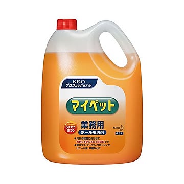 (まとめ) 花王 マイペット 業務用 4.5L 1本 【×10セット】