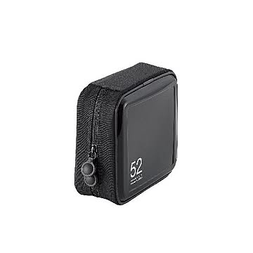 (まとめ)エレコム CD/DVDファスナーケース CCD-H52BK×5セット
