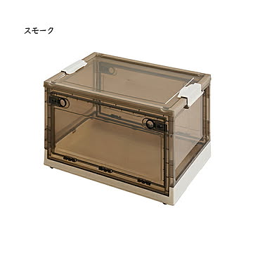 収納ボックス PS100 L 42L 5個入 幅53.5x奥行36x高さ30cm 萩原