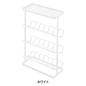 山崎実業 タワー バスボトルラック ホワイト