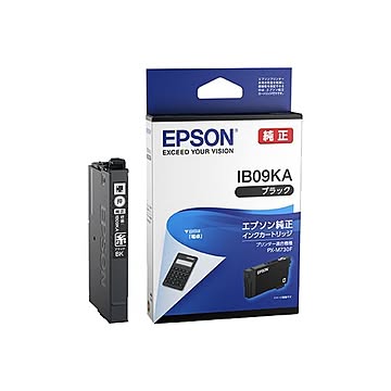 エプソン ビジネスインクジェット用 インクカートリッジ(ブラック)/標準インク/約350ページ対応 IB09KA