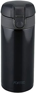 水筒 ワンタッチ栓マグ 370ml フォルテック・パーク 07599　ブラック FPR-6181 和平フレイズ