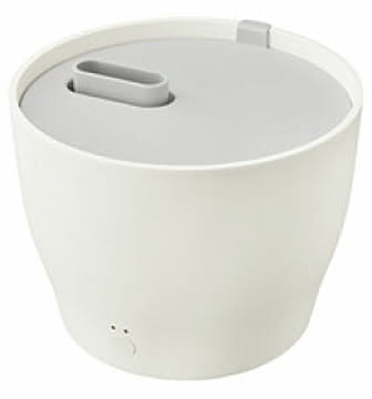 ±0 スチーム式加湿器 Z210 ホワイト 約幅19.5×奥行25×高さ25.5cm