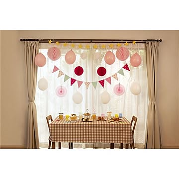 ROOM DECO SET ルームデコセット ピンクカラー【代引不可】