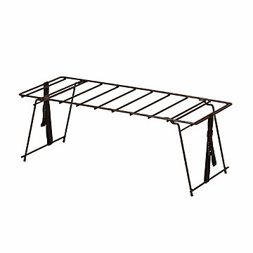 ラック 組立式 Crank Stacking Rack Iron CRK-SR90IR 幅900x奥行360x高さ325mm 弘益