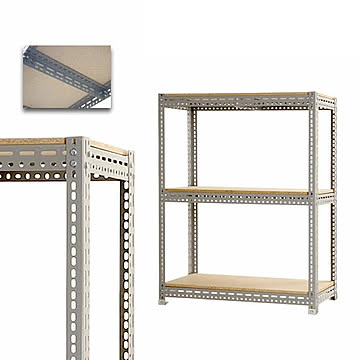 スチールラックのキタジマ ボード棚 3段 高さ90cm