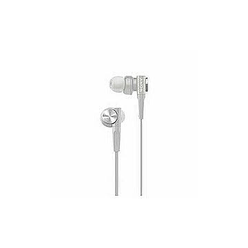 ソニー SONY ヘッドホン イヤホン ダイナミック密閉型カナルイヤホン 重低音モデル MDR-XB55 カナル型 グレイッシュホワイト MDR-XB55 WQ 管理No. 4548736062122