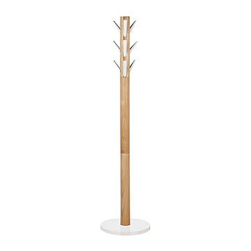 Umbra アンブラ FLAPPER COAT RACK フラッパーコートラック ハンガーラック コートハンガー 収納 玄関 子供部屋 バスルーム 木製 ウッド