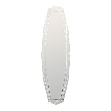 鏡 ウォールミラー MORDEN DA-003 幅350x奥行30x高さ1200mm 塩川光明堂