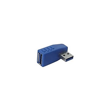 (まとめ)変換名人 変換プラグ USB3.0 A右L型 USB3A-RL×10セット