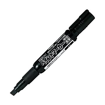 （まとめ）ぺんてる 油性ペン ペイントマーカー太字 黒 MWP30-A 1セット（10本）【×2セット】