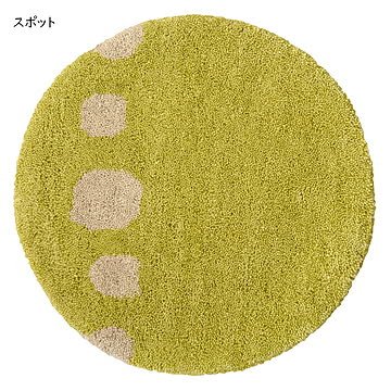 ウール チェアパッド dotto ドット インド製 直径約35cm 萩原