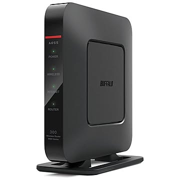 バッファロー 無線LAN親機 11n／g／b 300Mbps エアステーション QRsetup ハイパワーGiga Dr.Wi-Fi対応 WSR-300HP
