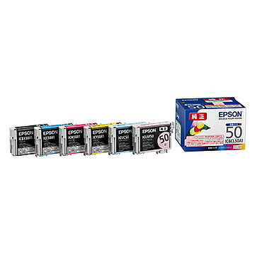 インクカートリッジ エプソン 純正 インク ｅｐｓｏｎ EPSON エプソンインク IC6CL50A1