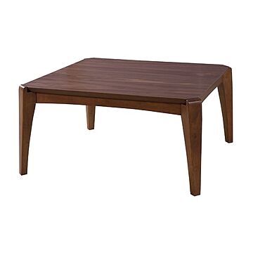 木目調こたつテーブル 正方形 幅75cm×奥行75cm 木製