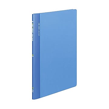 コクヨ クリヤーブック固定式・サイドスローA4タテ 20ポケット 背幅10mm 青 ラ-810B 1セット10冊