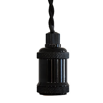 Ampoule ペンダントライト 照明 おしゃれ ソケット E17 電球 ダクトレール ライティングレール 1灯 ダイニング シンプル アンティーク レトロ LED Rizatta リゼッタ 1P