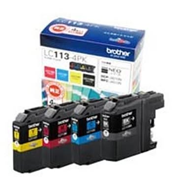 (業務用5セット) brother ブラザー工業 インクカートリッジ 純正 【LC113-4PK】 4色パック
