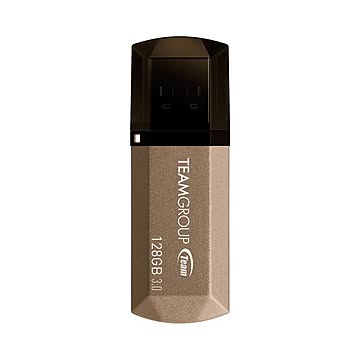 （まとめ） TEAM USB3.0キャップ式USB 128GB TC1553128GD01×3セット