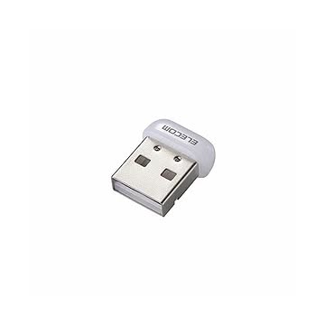 (まとめ)エレコム 150Mbps USB無線超小型LANアダプタ WDC-150SU2MWH×5セット