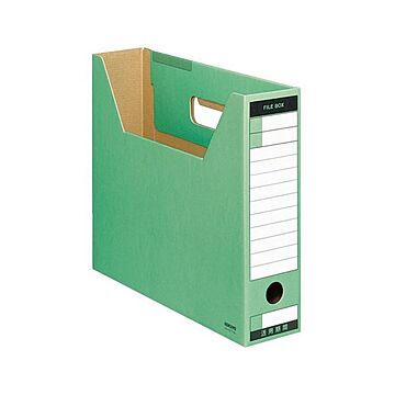 （まとめ）コクヨ ファイルボックス-FS（Tタイプ）A4ヨコ 背幅75mm 緑 A4-SFT-G 1セット（10冊）【×2セット】