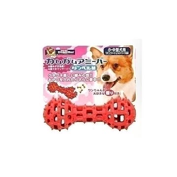 ドギーマンハヤシ ハヤシ カムガムアミーバー ダンベル M ペット用品