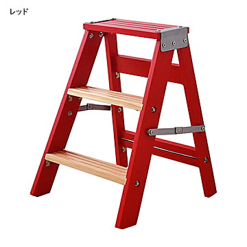 B.Bファニシング 折りたたみ式ラダーラック レッド m11168