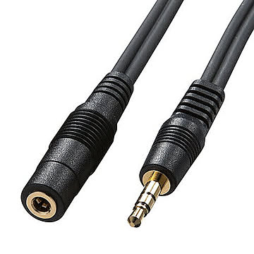 サンワサプライ オーディオ延長ケーブル KM-A3-18K2 管理No. 4969887847596