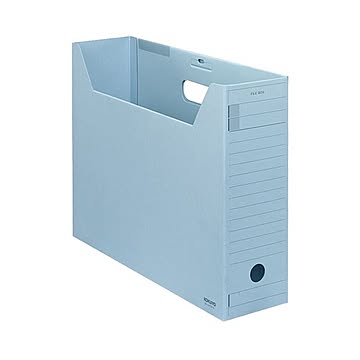 まとめコクヨファイルボックス-FSFタイプ B4ヨコ 背幅102mm 青 フタ付 B4-LFFN-B 1セット5冊 ×3セット
