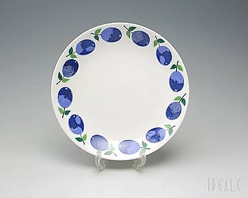 【復刻版】 グスタフスベリ プルーヌス 494-03 プレート 18cm GUSTAVSBERG Prunus