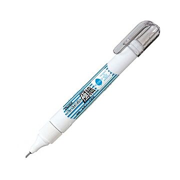 （まとめ） ぺんてる ペン修正液 極細油性・水性インキ両用 XEZL61-W 1本 【×30セット】